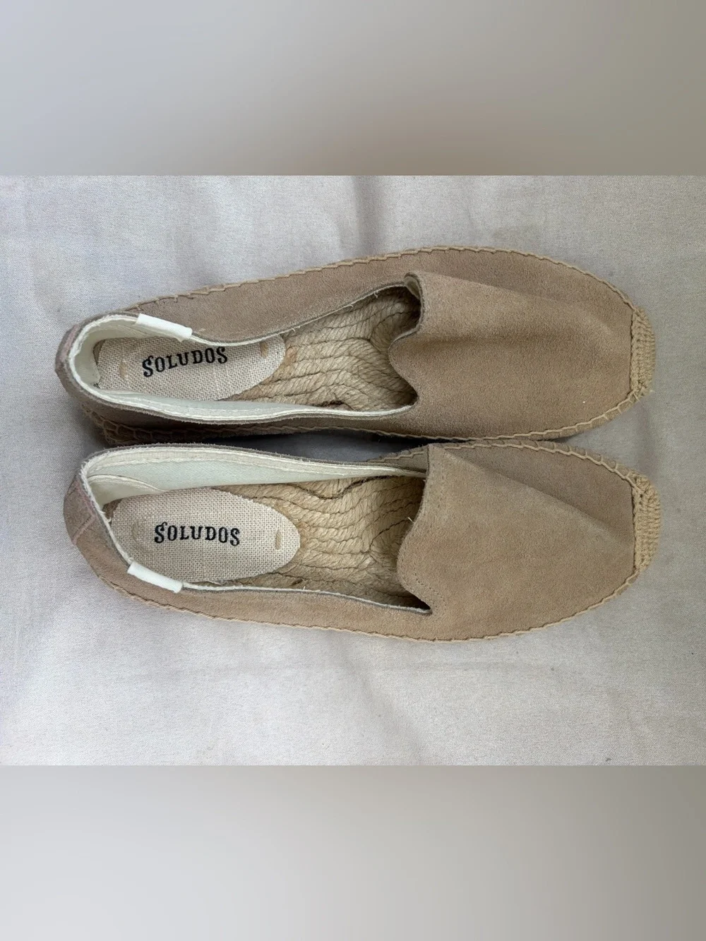Soludos suede upper